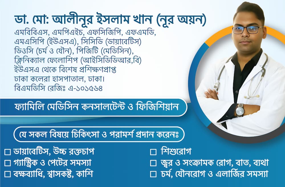 Dr. Md. Alinoor Islam Khan (Noor Ayon)